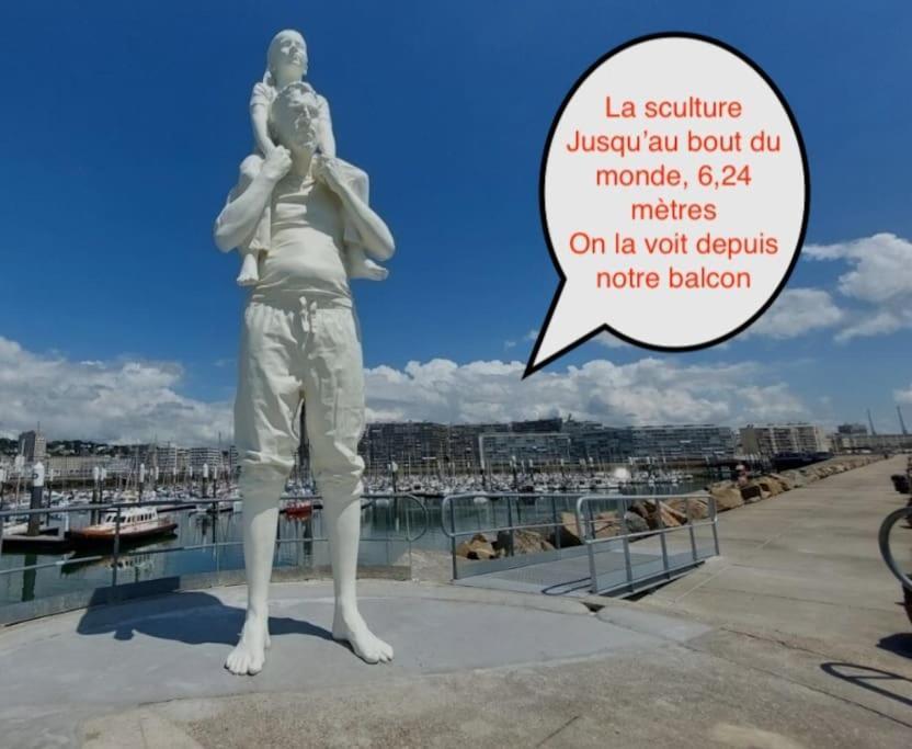 Le Cocon De Jade, La Mer A Perte De Vue Le Havre Esterno foto